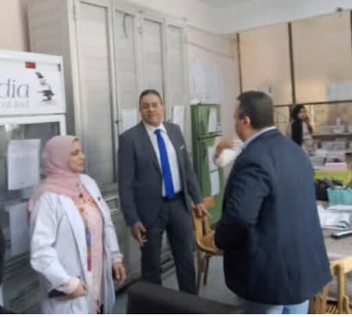وكيل صحة المنوفية يتابع معدلات الأداء ومشروعات التطوير بالمنشأت الصحيه