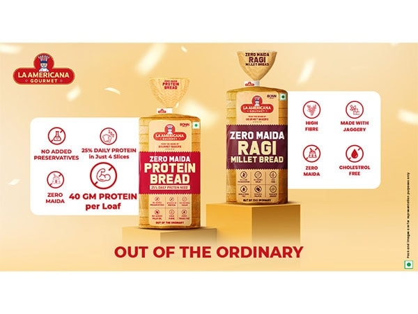 LA Americana Gourmet By Bonn Group strengthens its portfolio & expands its Range with Protein Bread and Ragi Millet Bread