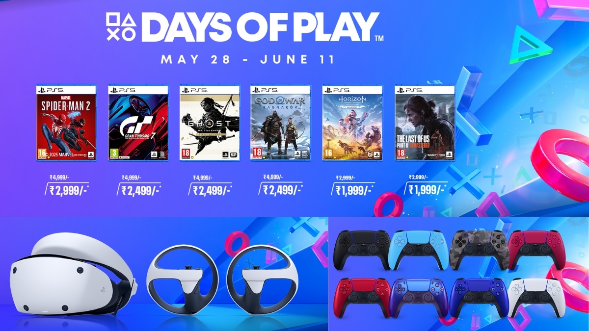 Sony 'Days of Play' sale: Check deals on PS5 and PS4 games and peripherals