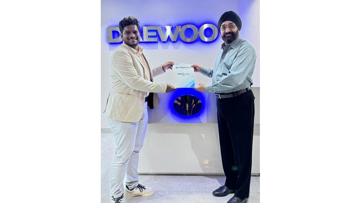 DAEWOO India appoints EBG group as Strategic Partner for Home Appliances and Electronics Retail Expansion