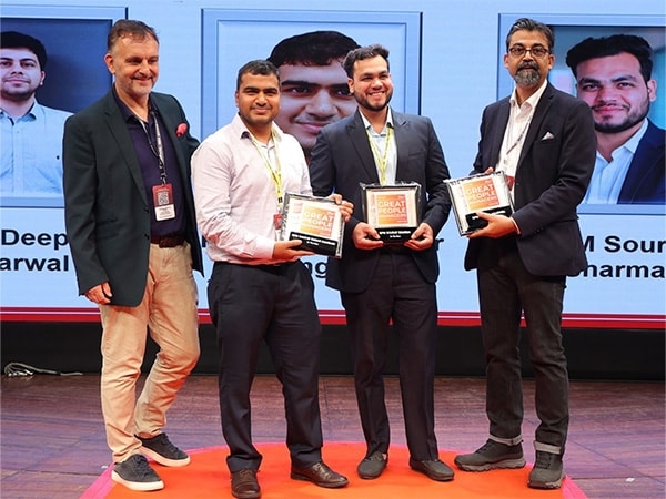 TO THE NEW Excels with Three in India's Top 100 Great People Managers and Over 100 Certified by the Great Manager Institute®