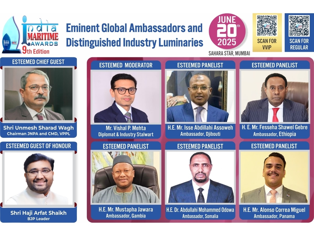 Global Maritime Diplomacy, Logistics Leadership & VVIP Networking In Mumbai