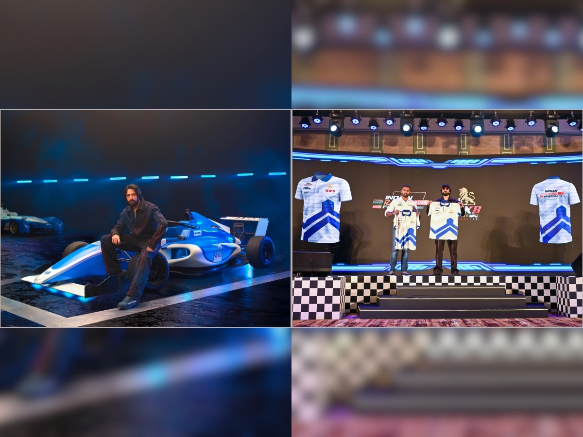 Superstar Kichcha Sudeepa Acquires Bengaluru Racing Team the Indian Racing Festival -- Launches 'Kichcha's Kings Bengaluru'