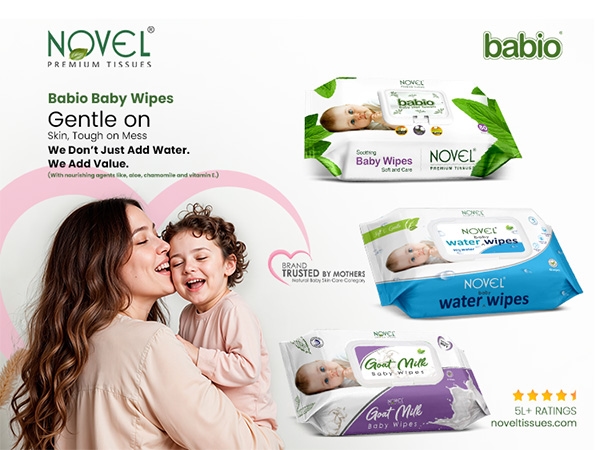 The Trusted Baby Wipes Brand Millions Use -- Novel Tissues