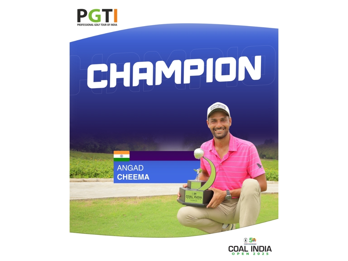 Angad Cheema Clinches PGTI's Coal India Open 2025 with Commanding Finish in Ahmedabad