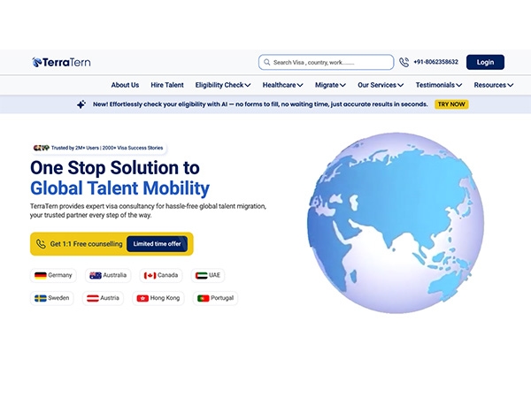 Indian Global Mobility Startup TerraTern Launches AI-Powered Pathways for Job-Ready Indians to Work Abroad