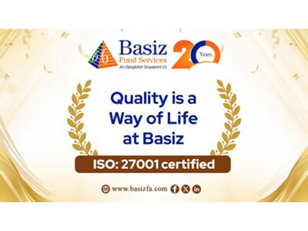 Basiz Fund Services achieves compliance with the rigorous ISO 27001 certification