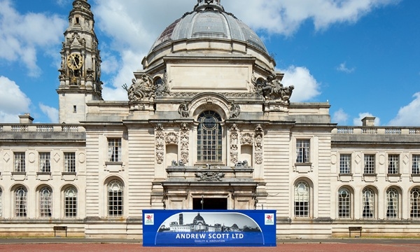 Drone and Digital Twin Technology Supports Upgrade Work at Cardiff's City Hall