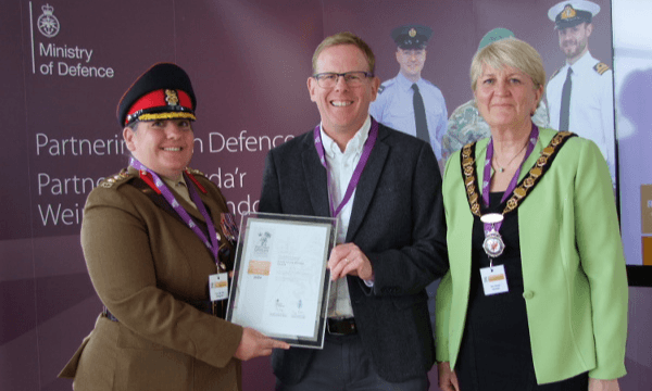 Council Retains Defence Employer Recognition Scheme Gold Status