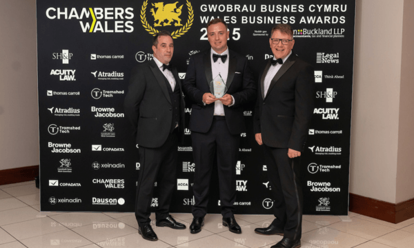 EV Provider Wins Green Business Award at 2025 Wales Business Awards