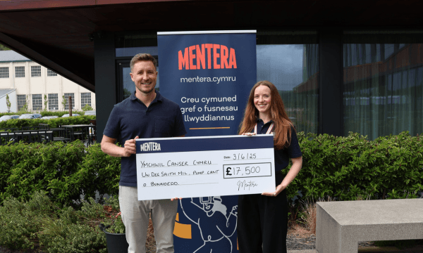 Mentera Celebrates Raising £17,500 for Cancer Research Wales