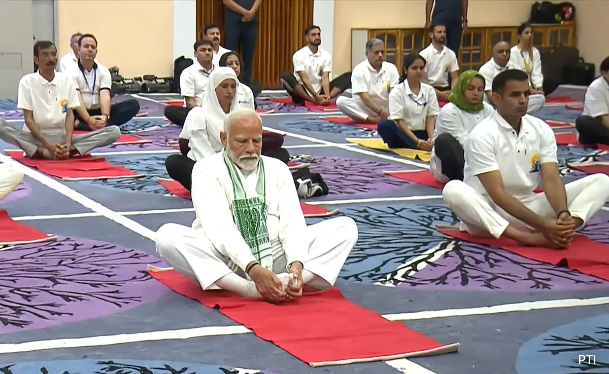 How PM Modi Celebrated International Yoga Day Since Coming To Power In 2014