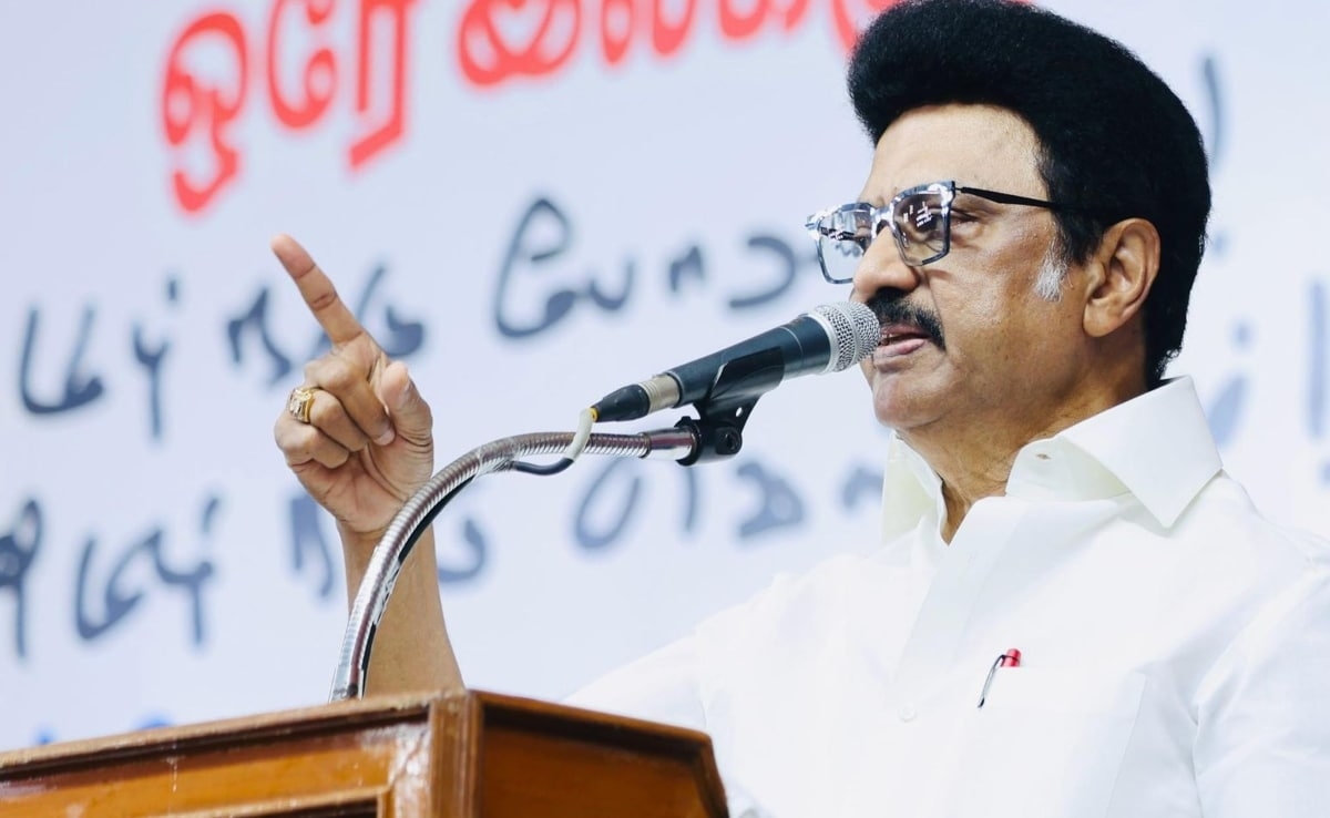 MK Stalin Launches Poll Campaign, Says AIADMK "Fully Under" BJP's Control