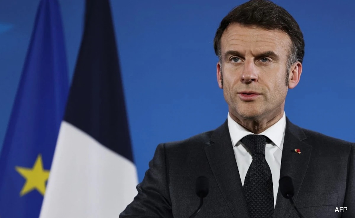 Explained: Disinformation Campaign On Macron's "Cocaine Use" In Ukraine