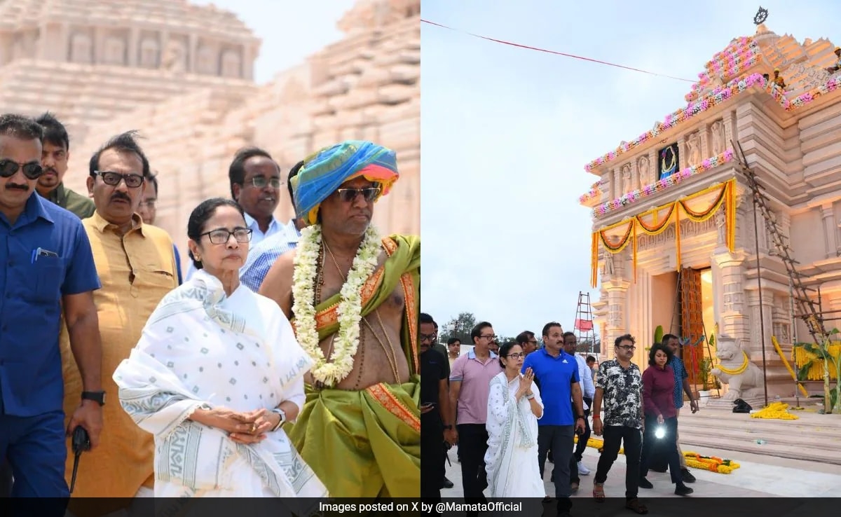 BJP vs Trinamool In Bengal Temple Politics And A "Fake Hindu" Jibe