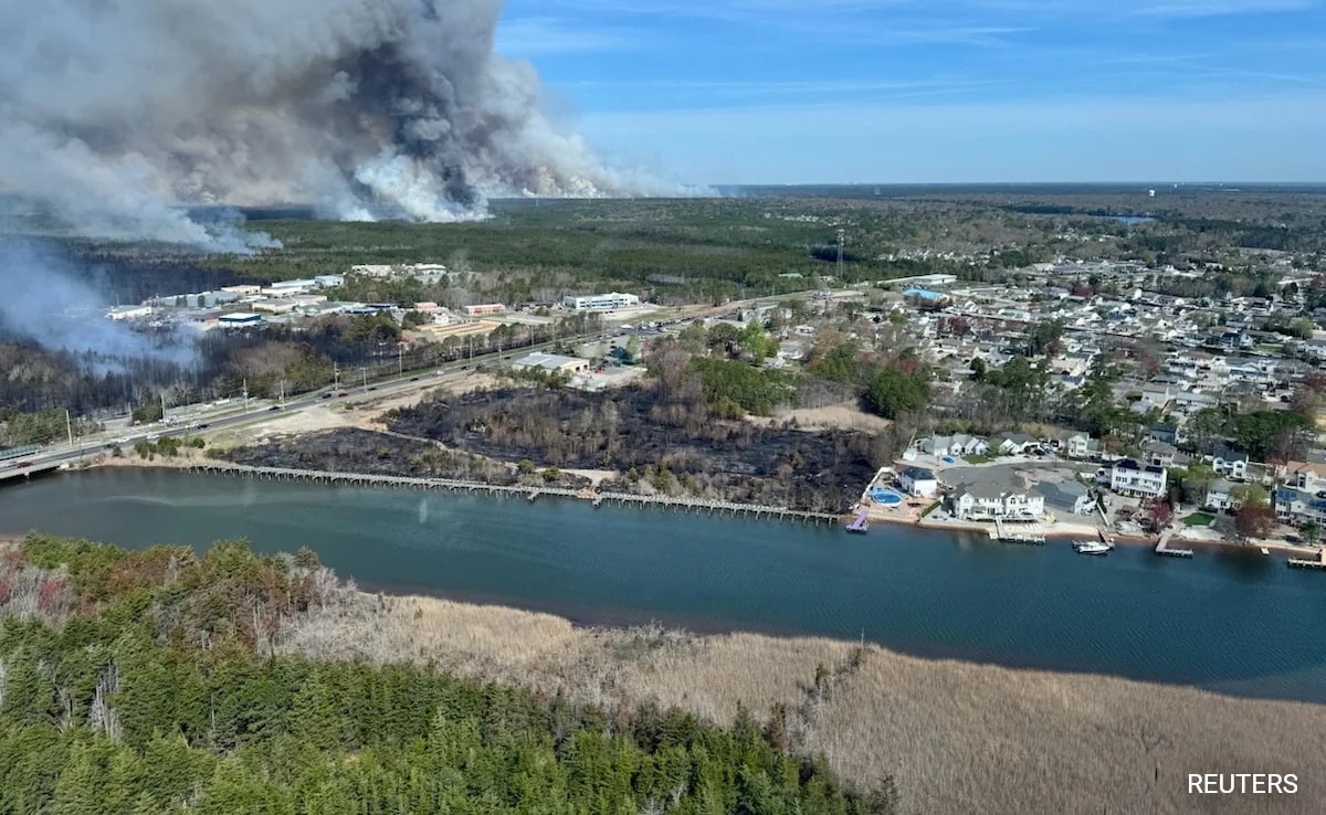 New Jersey Wildfire Burns 11,500 Acres, Could Be State's Largest In 20 Years