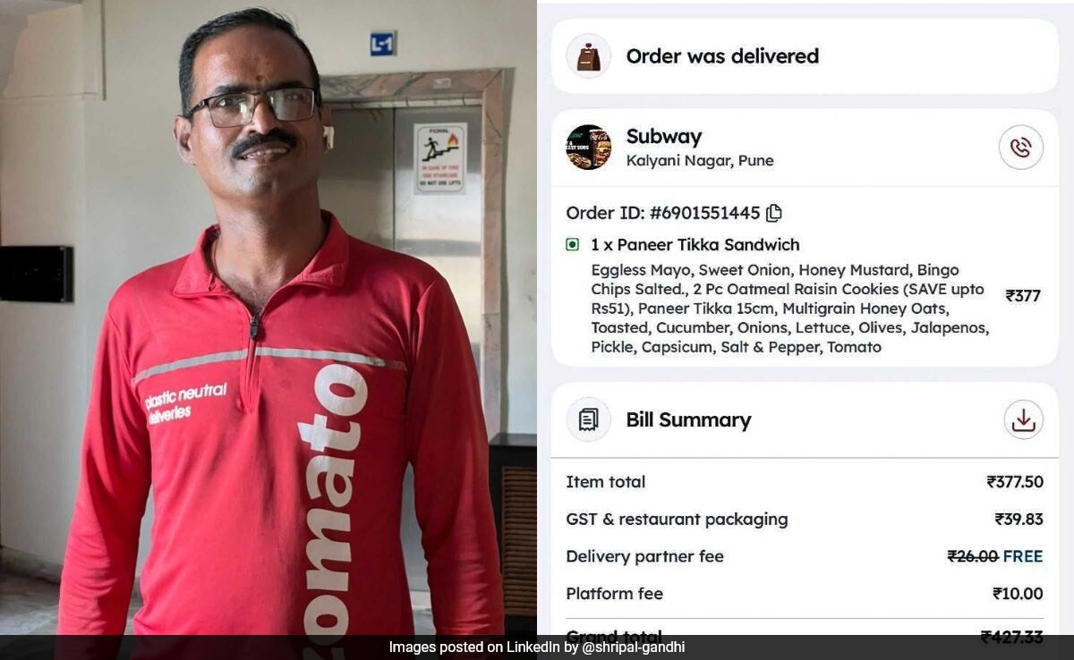 How This Zomato Rider Went Out Of Way To Return Missing Food Items