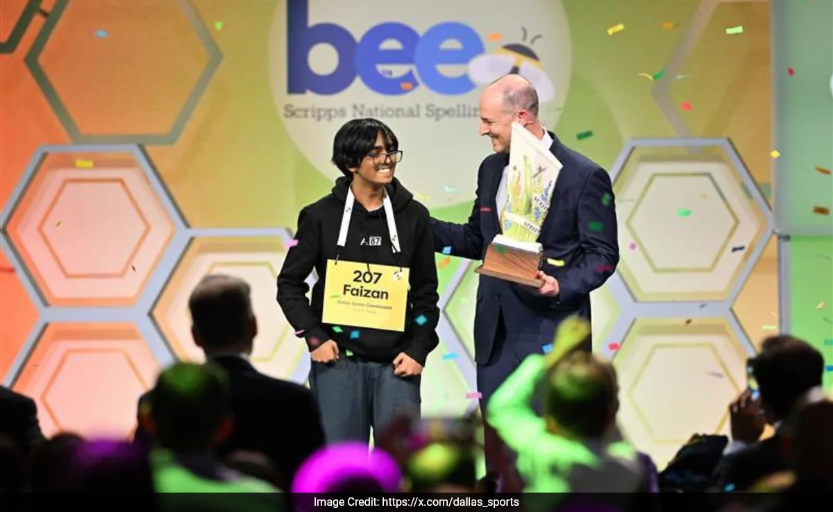 This Is The Word That Won 13-Year-Old Faizan Zaki The US Spelling Bee