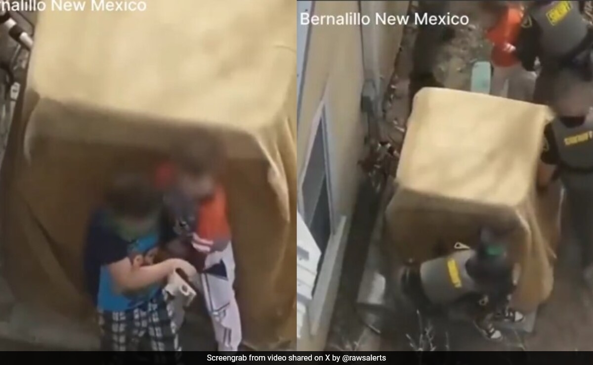 Watch: How US Police Disarmed 2 Boys Playing With Loaded Handgun