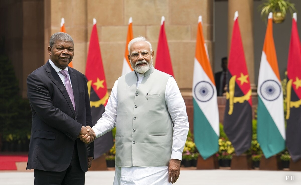 PM Modi Announces $200 Million For Mordernisation Of Angolan Armed Forces