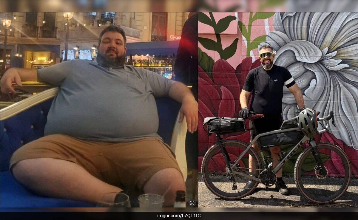 US Man Addicted To Fast Food Sheds 124 Kg, Reveals Simple Hobby That Transformed His Life
