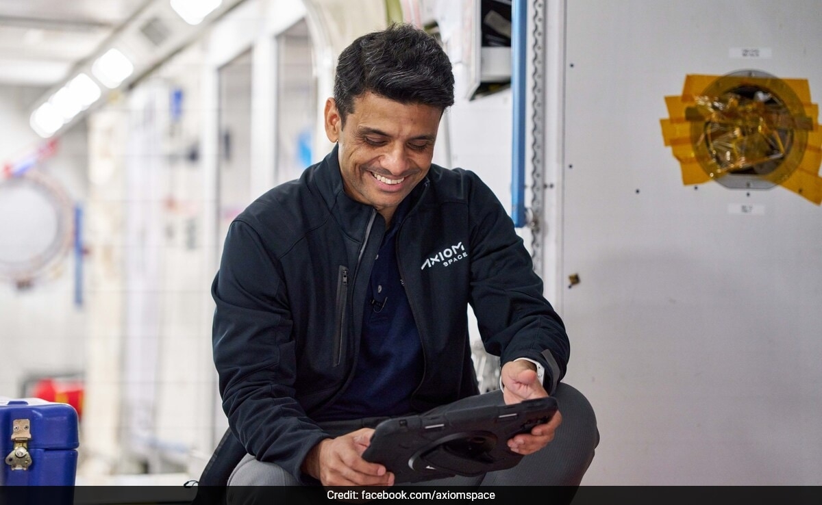 "Enjoy The Ride": Astronaut Community Send Wishes To Shubhanshu Shukla