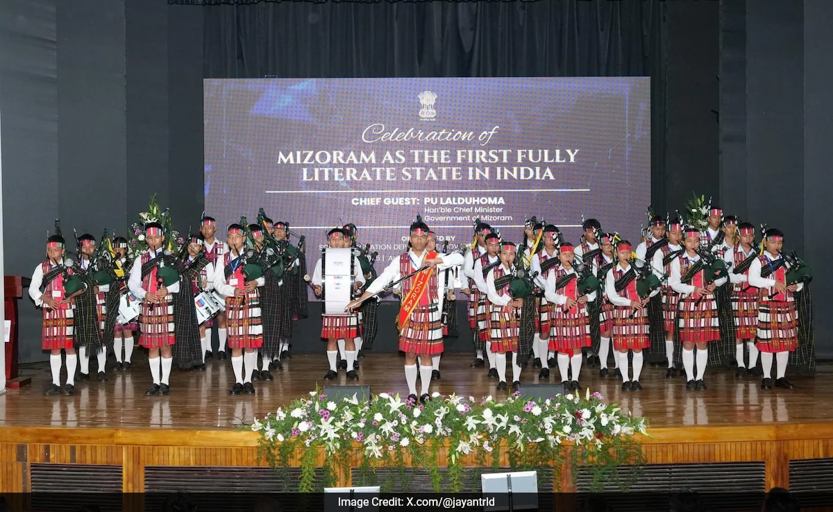 Mizoram Declared India's First Fully Literate State