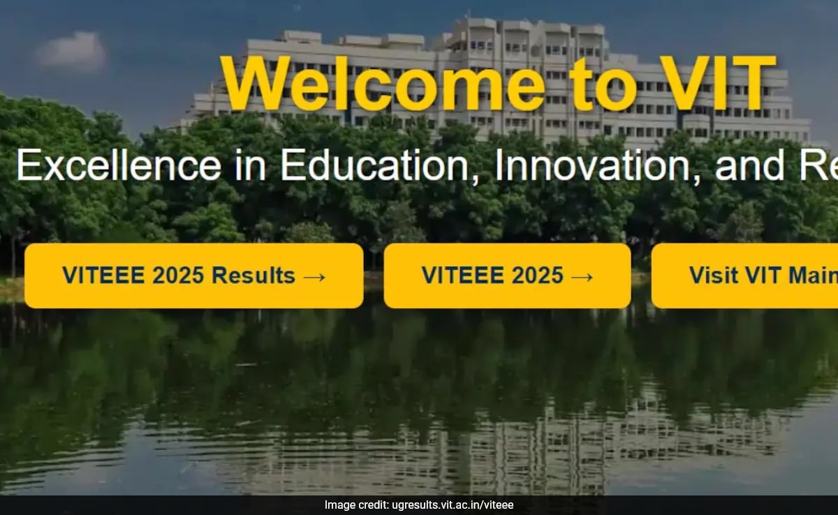 VITEEE 2025 Result Out, Here's Direct Link To Download Scorecard