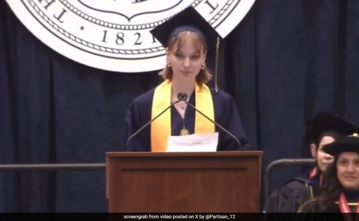 "My Tuition Being Used To Fund Genocide": US Student's Graduation Speech