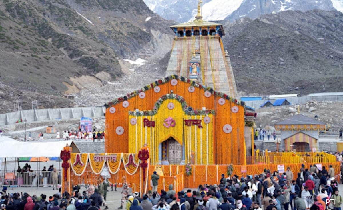 Kedarnath Temple Opens Door For Devotees Today