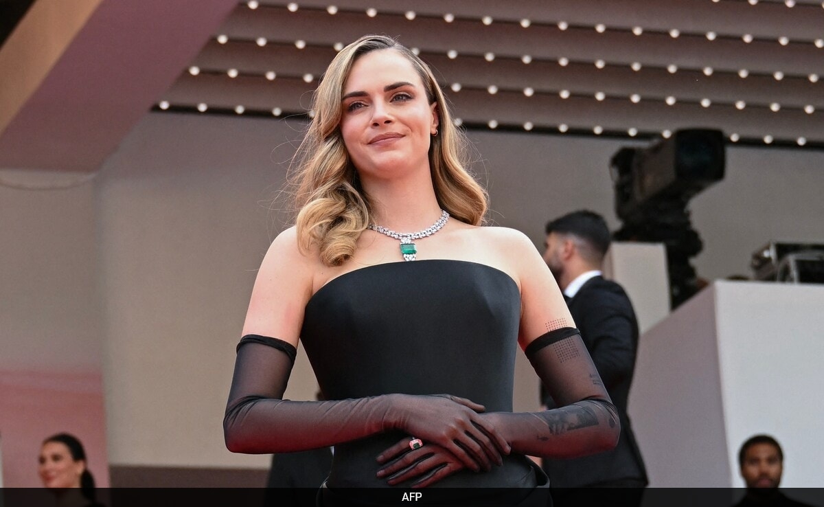 Cara Delevingne Makes Waves At Cannes 2025 In A Black Column Gown And Signature Emerald Jewels