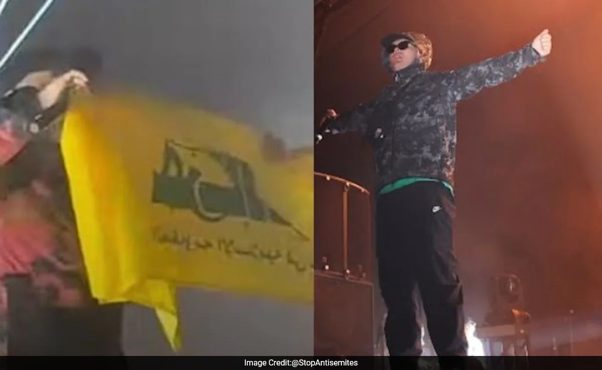Irish Rapper Displays Hezbollah Flag At Concert In London, Charged