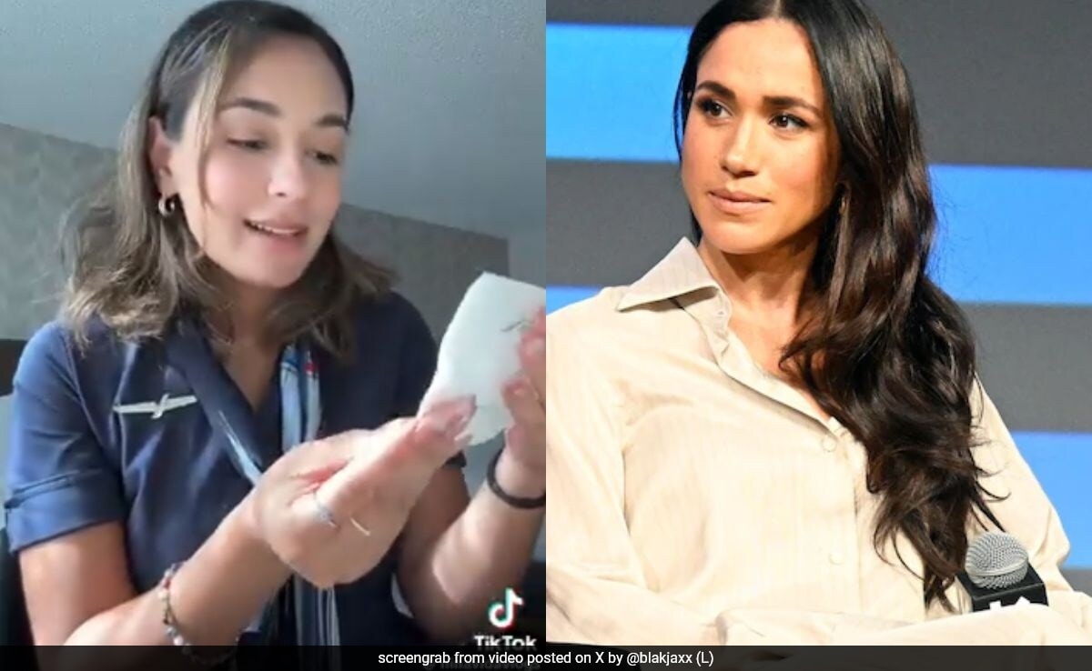 "Dear Girlies...": Flight Attendant Shares Meghan Markle's Handwritten Note