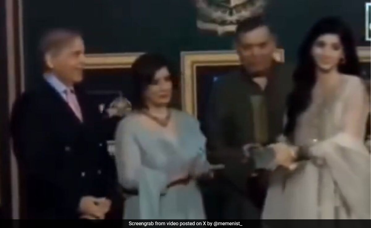 Old Video Of Pak PM Shehbaz Sharif Staring At Actor Mawra Hocane Goes Viral