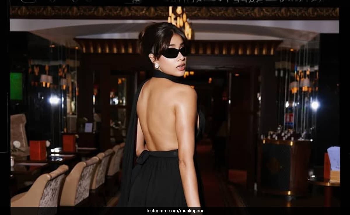 Janhvi Kapoor And An Archival YSL Black Gown Make A Perfect Pair At Cannes 2025