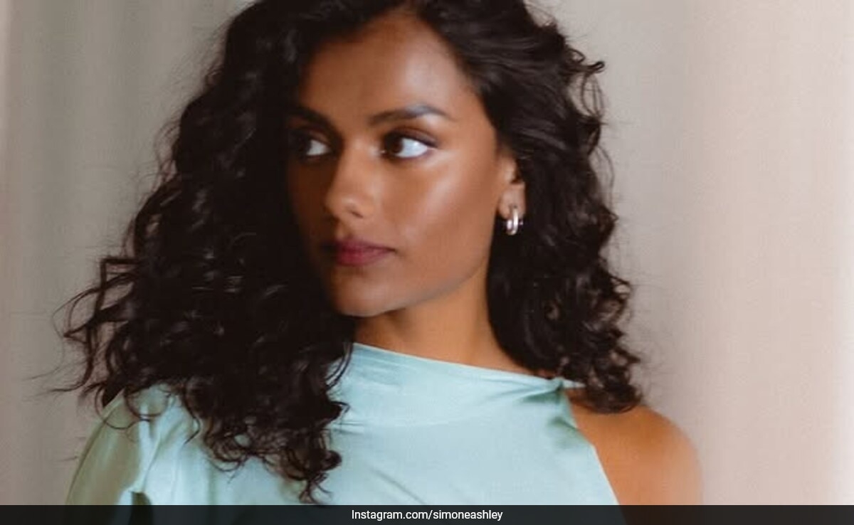 Simone Ashley Steals The Show In A Backless Powder Blue Silk Gown At Cannes 2025
