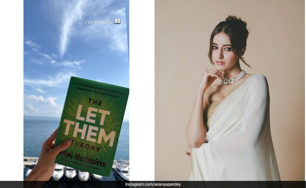 Sun, Sea and Self-Help: Ananya Panday's Latest Read Is The Let Them Theory By Mel Robbins