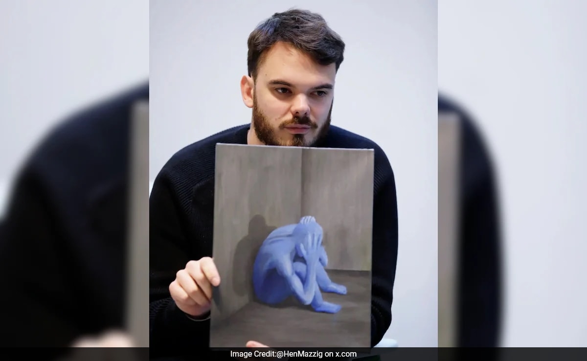 Freed From Hamas Captivity, Former Hostage Tells His Story Through His Paintings