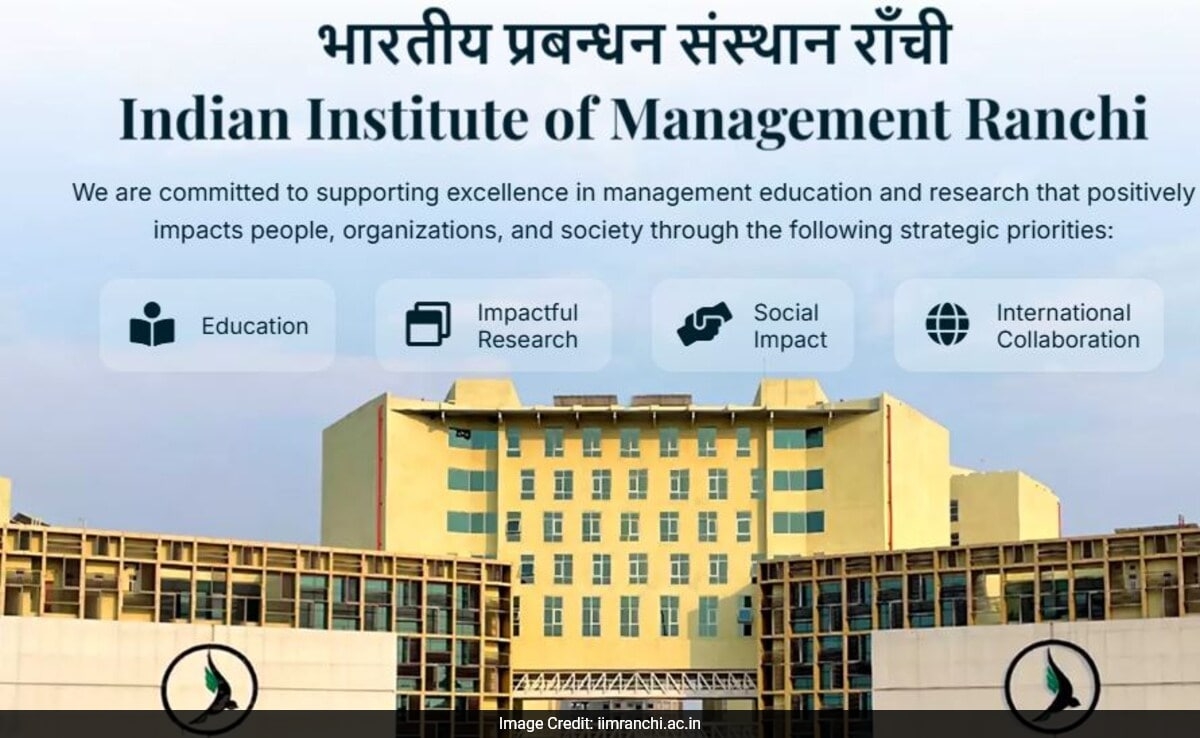 IIM Ranchi's Summer Programme In Management 2025: Last Date To Apply Soon, Check Details Here