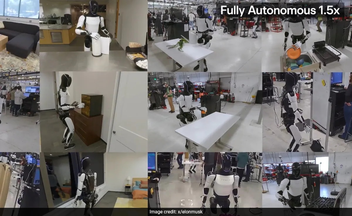 "Biggest Product Ever": Elon Musk Shares Video Of Tesla's Optimus Robot Cooking, Cleaning