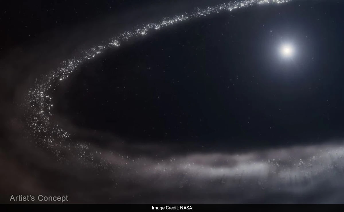 NASA's James Webb Telescope Spots Frozen Water In Distant Star System For The First Time