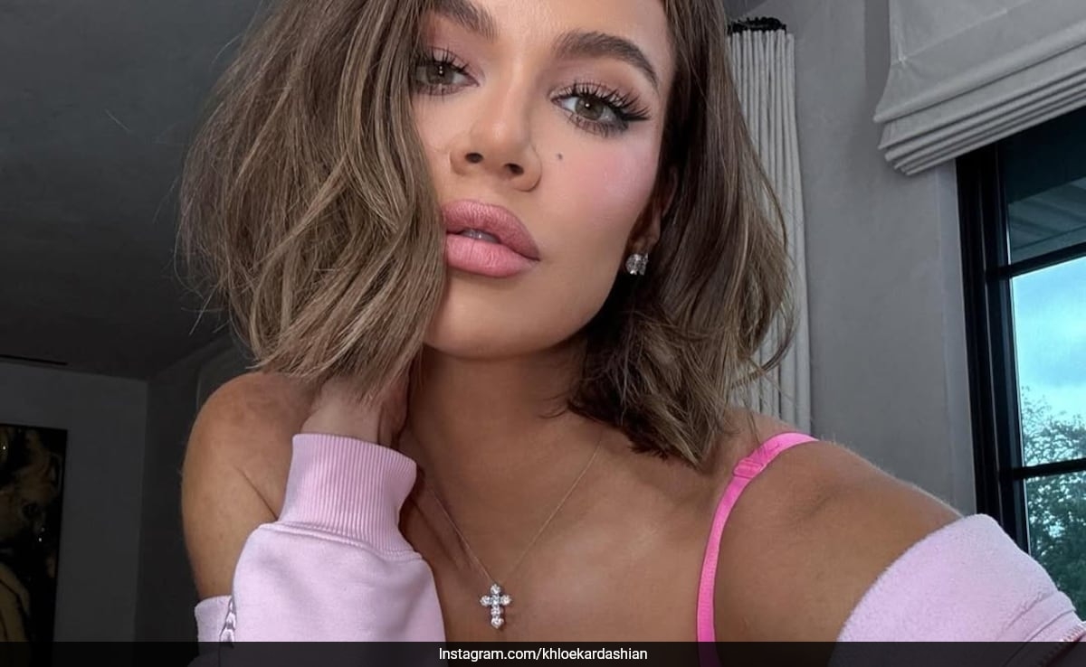Khloe Kardashian Aces Her Face Card In A Blushed And Barbiecore Glam