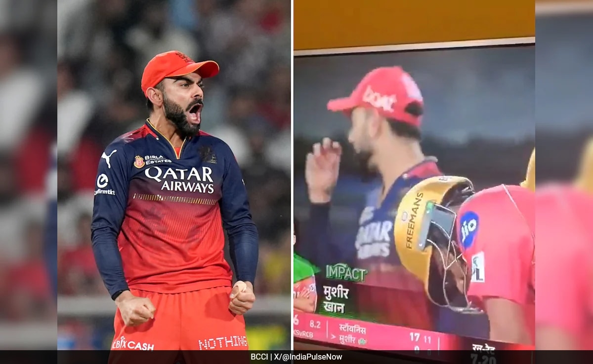 Did Virat Kohli Insult Musheer Khan? RCB Star's 'Paani Pilata Hai' Act Triggers Debate. Watch