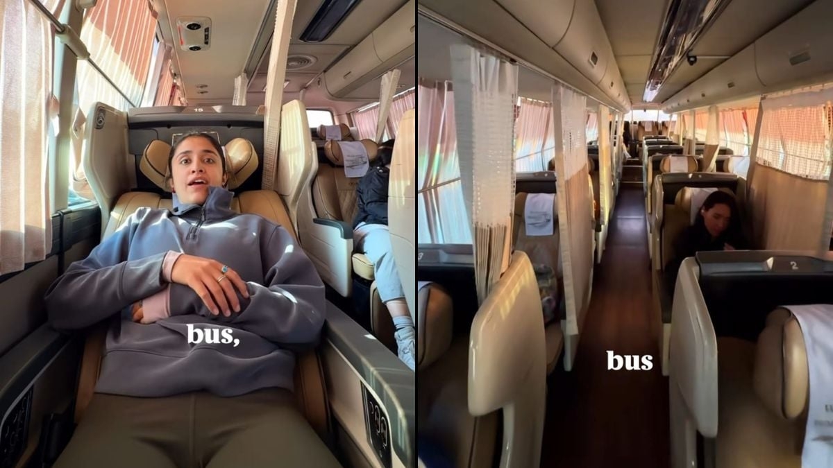 "A Luxury Hotel On Wheels": Indian Vlogger Captures South Korea's Futuristic Smart Bus