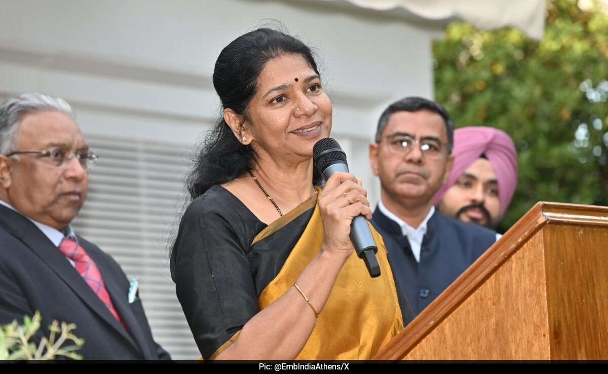 Won't Differentiate Between State, Non-State Terrorism: DMK's Kanimozhi In Greece