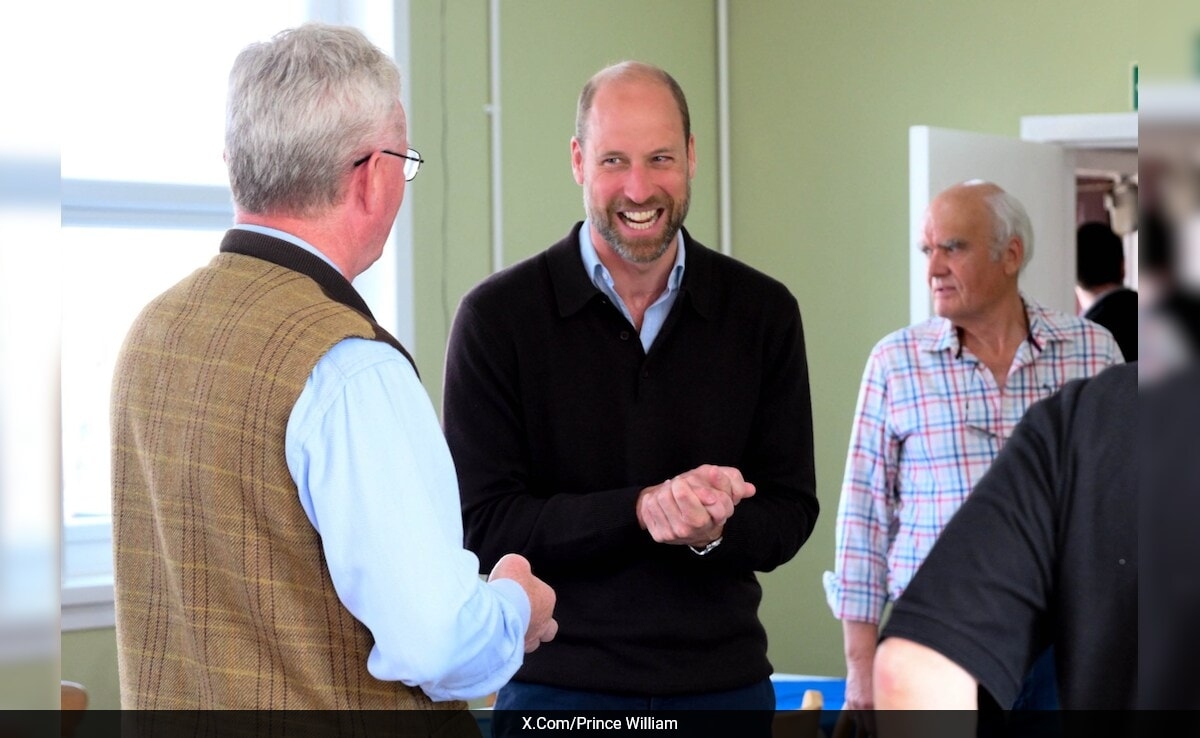 Prince William Laughs Off An Awkward Question During Duchy Meet And Greet