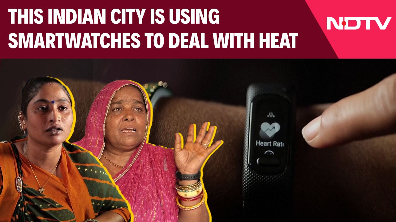 How This Indian City Is Using Smartwatches To Deal With Searing Heat
