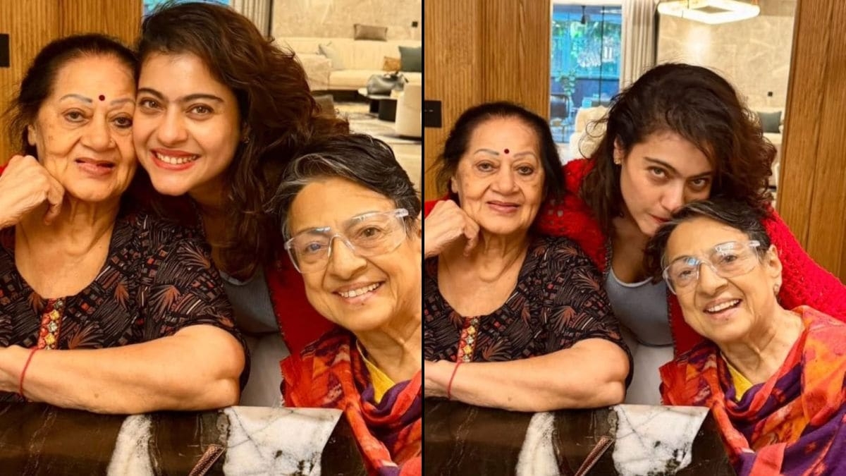 Inside Kajol's Delicious Mother's Day Celebration With Her Mom And Mother-In-Law