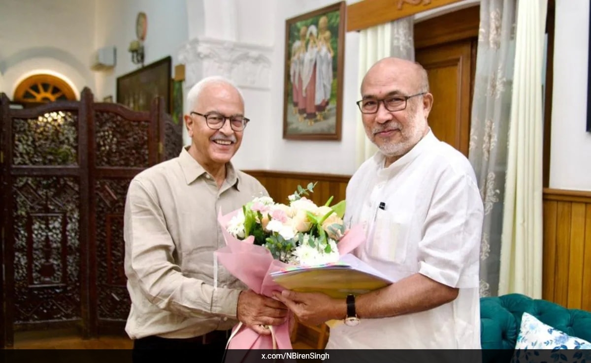 'Submitted Documents On Illegal Immigrants': Manipur Ex Chief Minister After Meeting Governor