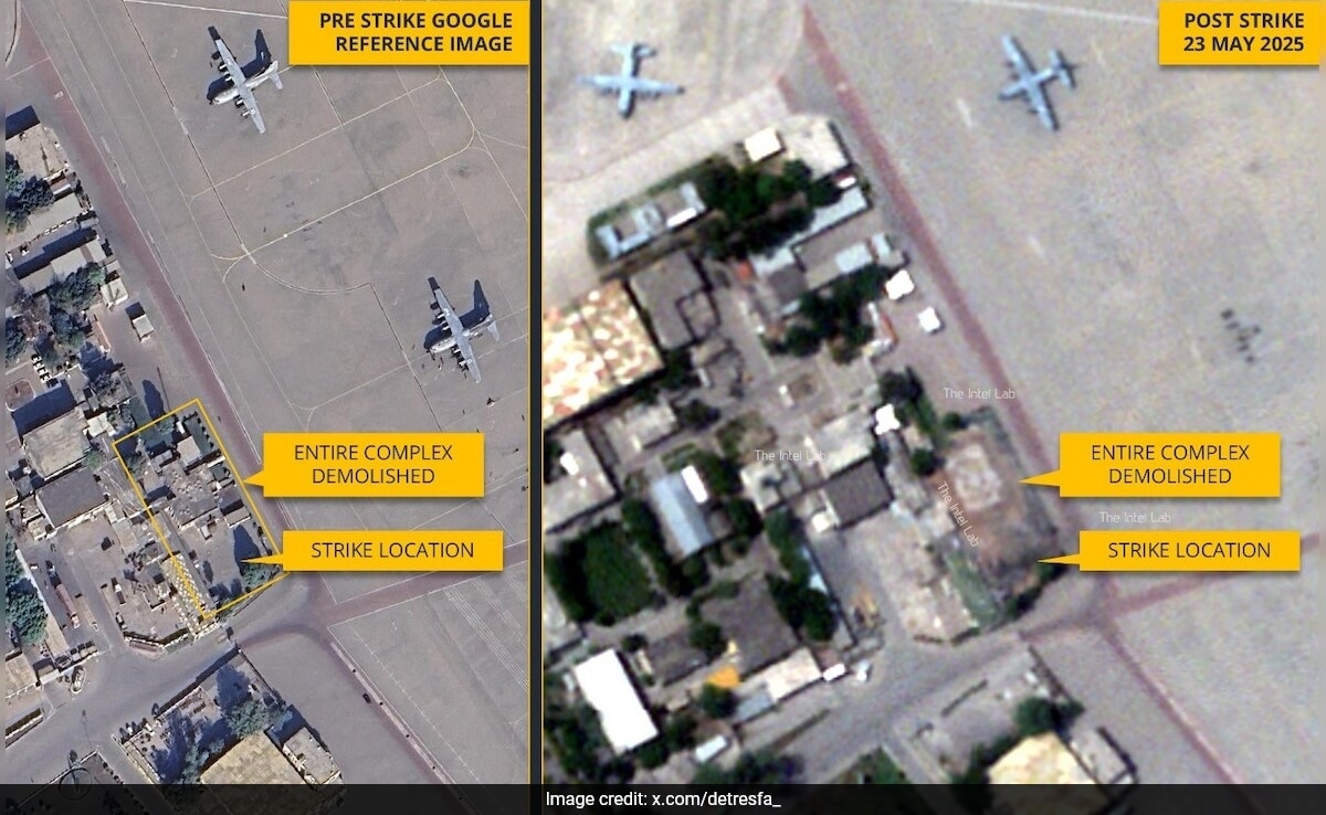 New Satellite Image Shows Massive Damage To Pak's Nur Khan Base After Operation Sindoor